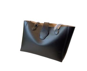 HH Cowhide Black Exposs Ophidia Bag Tote Designer Luksusowe torebki na ramię Crossbody Duża pojemność Kobiety 7883161