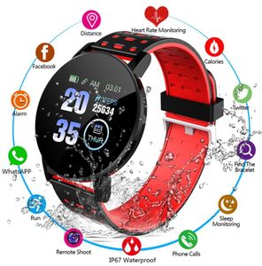 Rastreador de etapa de fitness esportivo Bluetooth Chamada SmartWatch para Android iOS Smart Watch Men Women Health Pressão arterial Monitor7166454