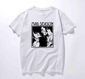 Mad Saison über T -Shirt -Musik Grunge Rock Alice in Ketten schreien Bäume neue Sommermänner Kleidung Baumwollmänner T -Shirt Euro Größe G124287899