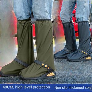 Raincoats Rain Shoe Wholesale PVC High Tube Waterproof Cover Source Factory Outdoor Boot