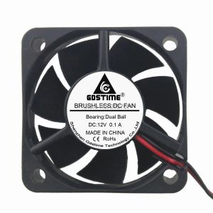 Cooling Gdstime Ball Bearing 50x50x20mm 2Pin 5cm 50mm 12V DC Cooling Fan Mini Cooler Radiator