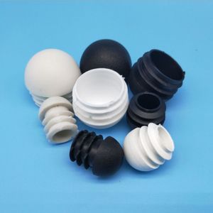 Round Tube Insert Plug Table Chair Leg Domed Furniture Feet Pipe Tubing End Cap Dust Cover Household Accessories Dia 13mm-50mm