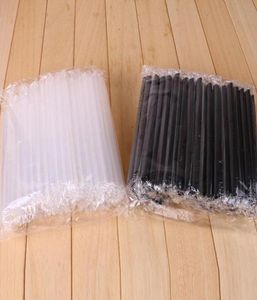 Drinking Straws 100 Pieces Of 7.5-inch Large Milkshake Straw Bubble Boba Milk Plastic Thick Smoothie Cold Drink Bar Accessories1080791