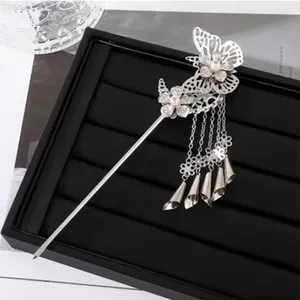 Hair Clips Tool Acessórios Mulheres Cheongsam Butterfly Stick STILE CHINE CHINEPIN TAUSL