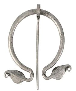 Penannular Viking Spiking Cloon Pin Class Medieval Class Vichingo Gioielli Norse Gioielli Accessori GB5432196508