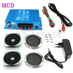 Amplifiers Arcade Game Console Accessories Amplifier HIF Audio DIY Kit 180W Stereo Amplifier PC Car DVD MP3 Music Player 12V Home Car Audio
