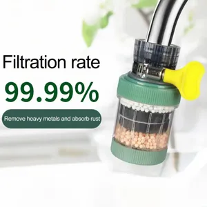 Kitchen Faucets Tap Filter Long Lasting Detachable Compact Household Sink Cold Water Purifier Faucet Colander Water-saving