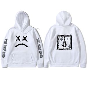 Bluzy designerskie męskie bluzy Bluzy Nowa lil Peep Show Street Hoodie z aksamitą