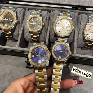 Designer assiste clássicos de alta qualidade O mesmo estilo para homens e mulheres, fivela original, fivela sólida Core Três Faixa de aço emparelhada com Crystal Diamonds Watch Watch Watch