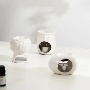 Posiadacze świec Olejki eteryczne Aroma Paler Ceramic Candlestick Uchwyt Creative Retro na tablet na przyjęciu weselnym wystrój domu