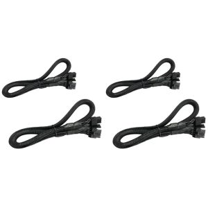 Versorgung 4 Pack 8 Pin bis 8 Pin (6+2) PCIe VGA Supply Cable Flex für EVGA Supernova 650 750 850 1000 1600 2000 G2 G3 P2 T2 GS