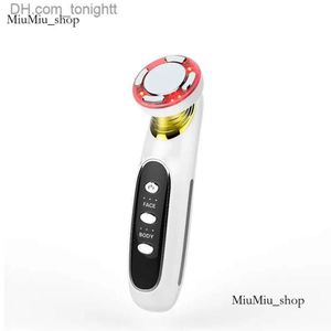 Skönhetsutrustning Portable High Frequence LED Skin Care Therapy Wand Ultrasonic Vibration Massage EMS Anti Wrinkle Facial Beauty Hine 784