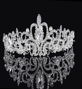 birdal crowns New Headbands Hair Bands Headpieces Bridal Wedding Jewelries Accessories Silver Crystals Rhinestone Pearls HT064649985