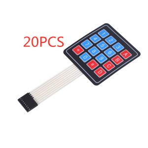 Supplys 20PCS NEW 4*4 Matrix Array/Matrix Keyboard 16 Key Membrane Switch Keypad for arduino 4X4 Matrix Keyboard