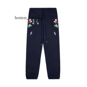 Dept Galery Pants Men's Jeans Mens Pants Designer High Sweatpants Peckled Letter Print Women's Couple Roose Buersatile Straight Ink-Jetスウェットパンツ12475