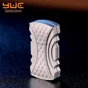 Decompression Toy YUC Magnetic Slider Toys Kids Metal Spinner Fidget Push Card Stainless Steel Kids Toys Stress Relief Fingertip Gyro EDC Fidget 240413