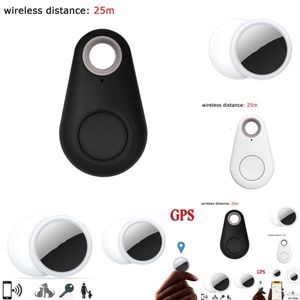 Новый 2024 Mini GPS Tracker Bluetooth 4.0 GPS Locator Anti-Lost Device Key Pet Key Finder для iOS/Android Car GPS Tracker