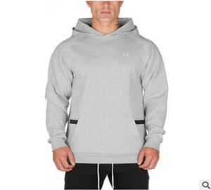 Nya modemän gym dragkedja hoodies fitness bodybuilding tröja crossfit pullover sportkläder manlig träning huvjackor med 2756344