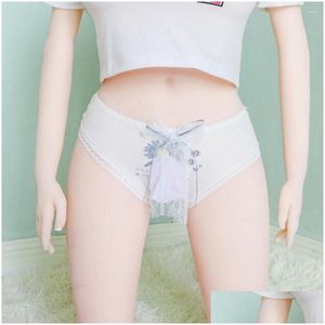 Underpants Cine Bow Sissy Cashies Fanties Men Stampa in pizzo Brevi elastici elastici Tra-tin di biancheria e erotica e erotica mutande gay gay fulmine perizoma perizoma dr ota1w