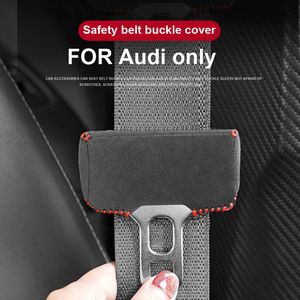 För Audi A4 B6 B7 B8 A6 C6 A5 Q7 Q5 Q6 A3 S3 A7 A6 Q3 Q2 A8 Q8 S7 S8 S6 S5 CAR SEAT BELE BUCKLE CLIP Protector Cover Accessories