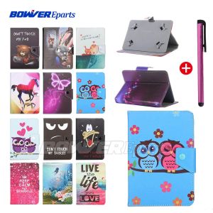 Case Universal Cover For Lenovo TAB4 Tab 4 10 X304L TBX304F TBX304N 10.1 inch Tablet Printed PU Leather Stand Case