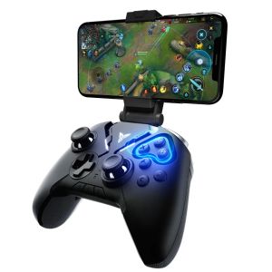 Gamepads Flydigi Apex Series 2 Bluetooth PUBG Mobile MOBA Wireless Gaming Controller (mit Telefonhalter) Gamepad für PC Android Tablet