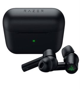 Razer Hammerhead True Pro Trådlösa hörlurar TWS Bluetooth 50 IPX4 inear öronsnäckor Byggda mikrofon onoff switch hörlurar Hea11797168718