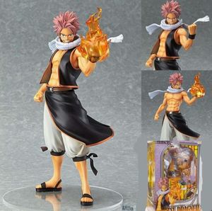 ANIME Fairy Tail Natsu Dragneel Originale 24 cm PVC Action Figure Modello Giochi giocattolo Q0522205347