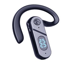 V28 Wireless Earphones BT 52 Business Headset Hanging Ear with MIC for All Phones1632873