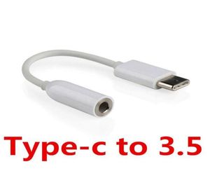Type-C ila 3 5mm Aux o Jack kulaklık jakı adaptör kablosu Samsung Note8 için 3 5 mm kulaklık adaptörüne