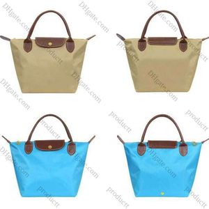 2024 Waterproof Evening Bags Shoulder Bag Oxford Cloth Handbag Ladies Folding Beach Dumpling Multifunctional Gift Shopping Gym229t 10a