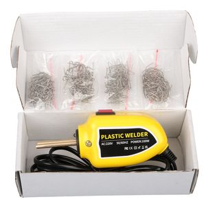 100W Plastic Welder AC110V/220V Pure kopparvärmevärmvapen Plast Svetsmaskin Bil Bumper Electronic Soldering Repair Tools Kit