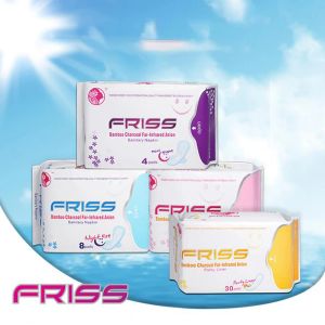 100 упаковок анионные санитарные колодки менструальные прокладки для женщин, используемых в периоде, убить бактерий, трусики, женственное сантехническое полотенце.