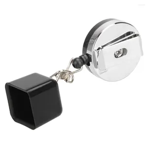 Keychains Billiards Pool Cue Chalk Holder Retractable Portable For Accessory