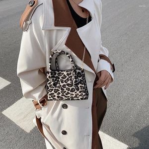 Вечерние сумки женщины кросс-кусочку шерстяная ткань леопардовая хвольная конструкция