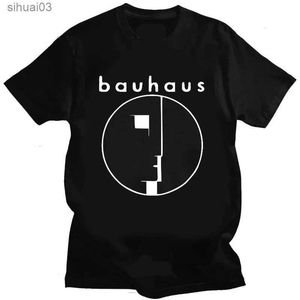 Kadınlar T-Shirt Erkek Tişört Bauhaus Post Punk Goth Rock Crew Boyun Grafik Baskı Tişört Moda Moda Günlük Kısa Kollu Artı Tişört Kadın2403