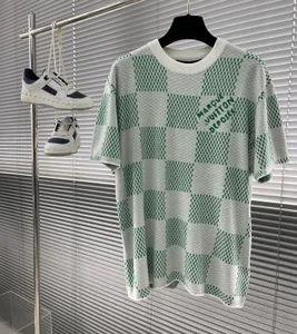 Męskie koszulki Polos Polos T-shirts okrągłe szyję haftowane i drukowane letnie zużycie w stylu polarnym z ulicą czystą bawełnę rozmiar: S-3xl 6455