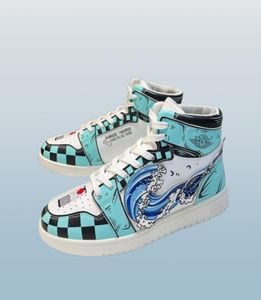 Men039s Buty anime kreskówka moda mody butów sportowych