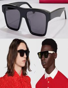 Explodierende beliebte Sonnenbrille für Herren und Frauen 0962s Classic Casual Square Rahmen Urlaubs Reise -UV -Schutz mit 6241713