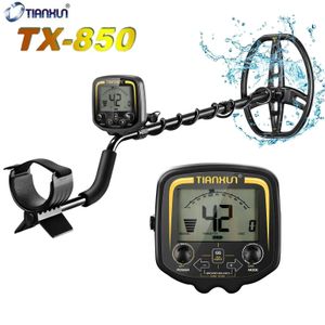 Professional TX-850 Gold Metal Detector High Performance Underground Treasure Hunter TX850 LCD Screen Display Super Stable Modes 240401