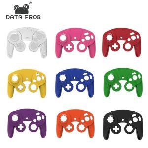 DATA FROG Controller Replacement Front Back Shell Compatible-Nintendo Gamecube Game Housing Cover Case Gamepad Accessories