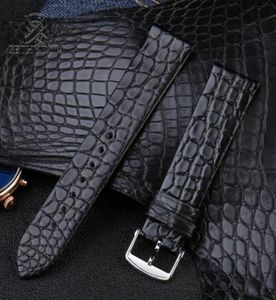 Watch Bands Genuine American Crocodile Cink Alligator Alligator Canda Canda Distribuzione 13mm 14mm 16mm 18mm 19mm 20mm2594300