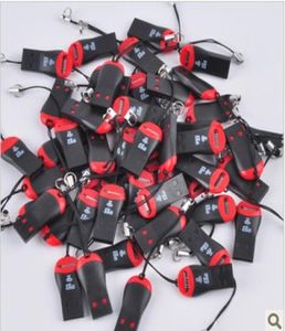 Düdük USB 20 Tflash Bellek Kartı Okuyucu TF Kart Okuyucu Mikro SD Kart Okuyucu DHL FedEx 500PCS4385800