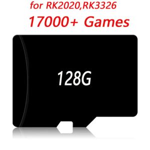 Giocatori RG351P 128G Card di memoria 16G 32G 64G TF Scheda per RG350 RG350P RG350M Q80 RG280M per RK2020 RK3326 Game retrò PS1