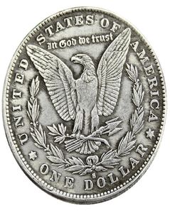 US 28sts Morgan Dollars 18781921quotsquot olika datum Mintmark Craft Silver Plated Copy Coins Metal Dies Manufacturing6022553