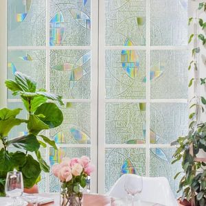 Fensteraufkleber Solarfänger Aufkleber 3D Vinyls Privatsphäre Film Glas Balkon Bad Aufkleber Bautalpapier dekorativ