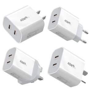 40W USB C CARREGADOR RÁPIDO QUE