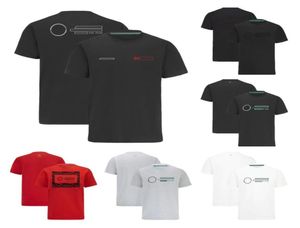 2022 Tshirt 1 Gömlek Yarış Takımı Kısa Kollu Yaz Erkek Kadın Araba Logosu Tshirts Hızlı Kuru Üstler Motorsport Takımı UNIFOR4810090