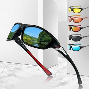 Kutuplaşmış güneş gözlüğü erkek kadınlar kare bisiklet sporu sürüş balıkçılığı uv400 uk b