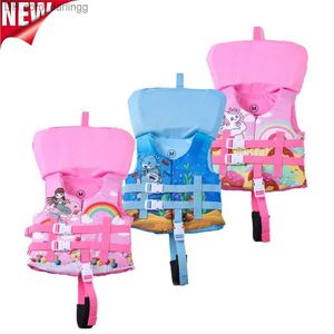 Vida Vida Bóia New Baby Life colete salva-vidas de 2-6 anos meninos e meninas maiô 30-50 ibs swimsuitq240412